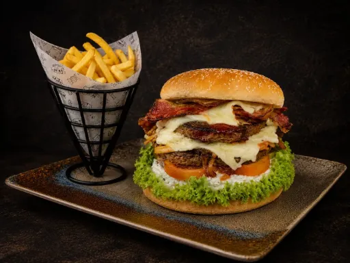 Hamburguesa Especial Doble Carne